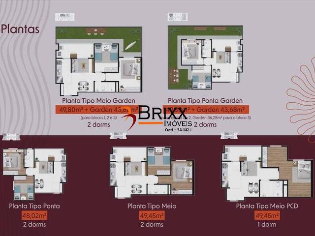 #AP-1399 - Apartamento para Lançamento em Mogi das Cruzes - SP - 2